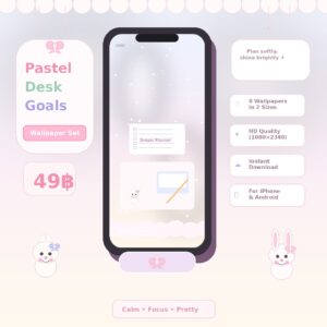 Pastel Desk Goals