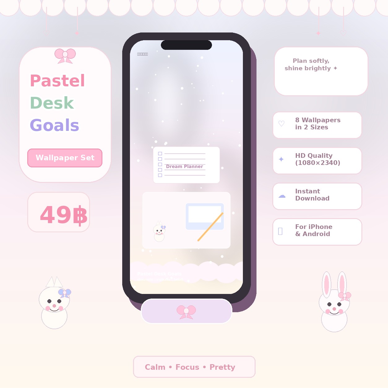 Pastel Desk Goals